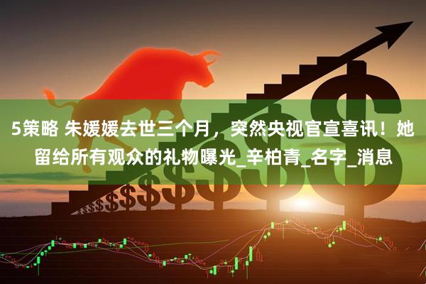 5策略 朱媛媛去世三个月，突然央视官宣喜讯！她留给所有观众的礼物曝光_辛柏青_名字_消息