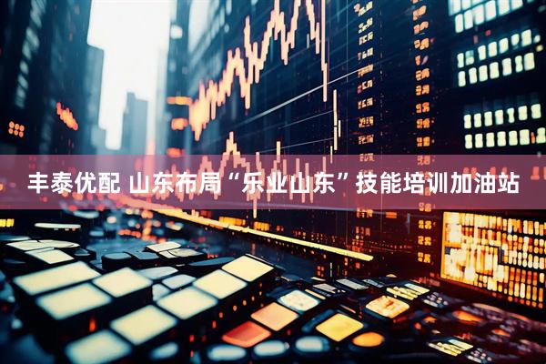丰泰优配 山东布局“乐业山东”技能培训加油站