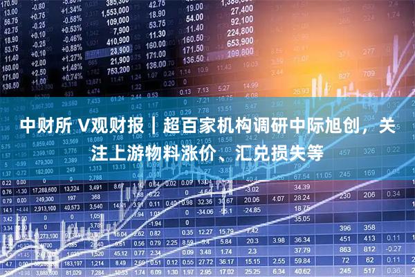 中财所 V观财报｜超百家机构调研中际旭创，关注上游物料涨价、汇兑损失等